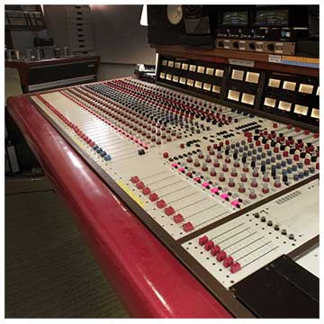 Vintage Quad Eight recording console